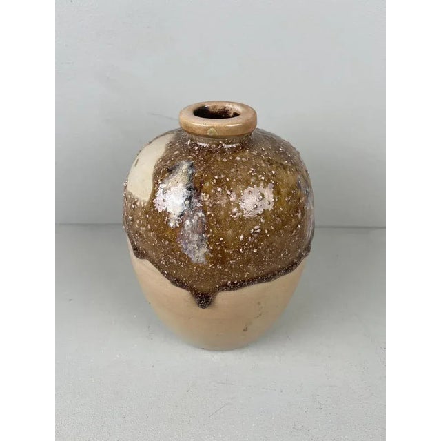 Japanese Shigaraki Vase, 1960s For Sale - Image 10 of 12