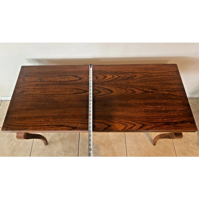 Vintage Expanding Extension Dining Table, Console With Five Leaves by Extensole For Sale - Image 12 of 16