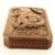Wood 19th Century Carved Exotic Wood Scale Box With Lion & Dragon, Bali For Sale - Image 7 of 18