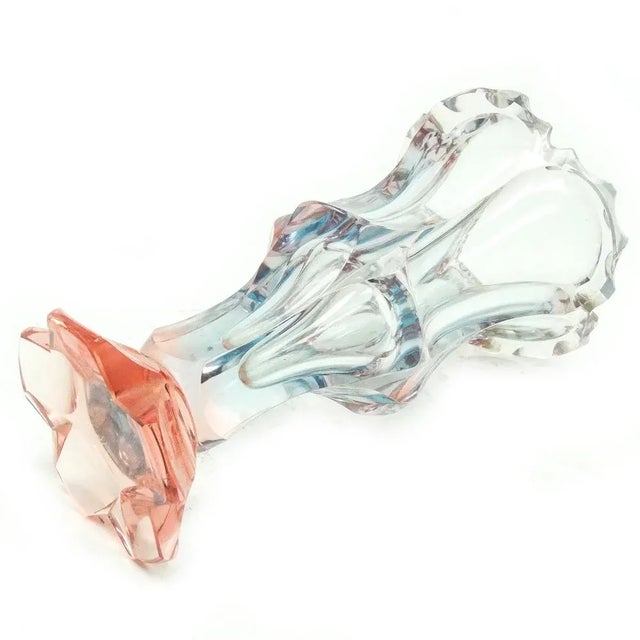 Czechoslovakian Art Deco Vase from Moser, 1930s For Sale - Image 6 of 8