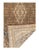 Traditional Pasargad DC Rust Handmade Antique Mahal Rug For Sale - Image 3 of 4