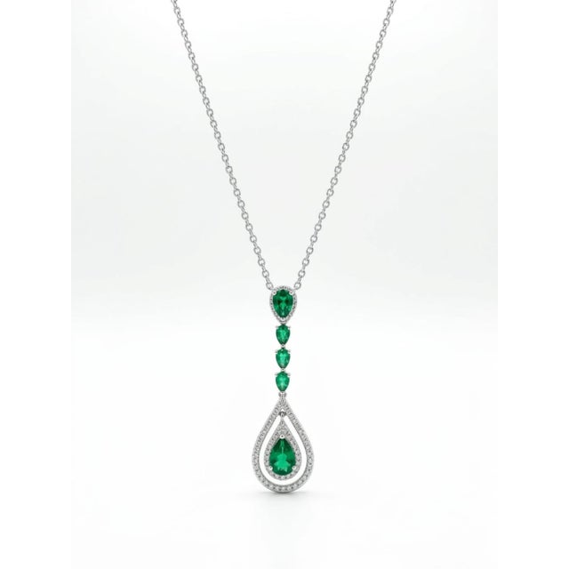 GEMSTONE DETAILS Gold Purity: 18K Solid Gold EMERALD WEIGHT: 1.31 CTS DIAMOND WEIGHT: 0.36 CTS 18K GOLD NET WEIGHT: 7.11...