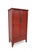 Chinese Catalpa Wood Square Corner Armoire For Sale - Image 3 of 5