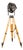 Black Theater Spotlight on Surveying Tripod Floor Lamp from A.E. Cremer, 1950s For Sale