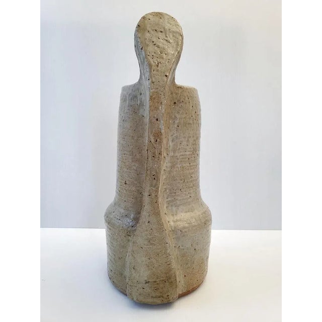 Large French Anthropomorphic Vase in Sandstone, 1960s For Sale - Image 6 of 10