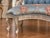 1970s French Artisan Louis XVI Silver Blue Settee For Sale - Image 14 of 18