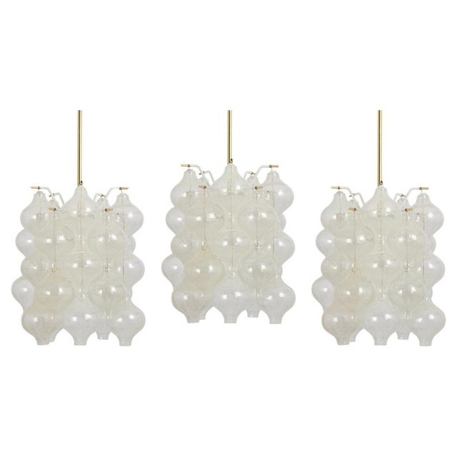 Small Tulipan Glass Pendant attributed to Kalmar, Austria, 1960s For Sale - Image 18 of 18