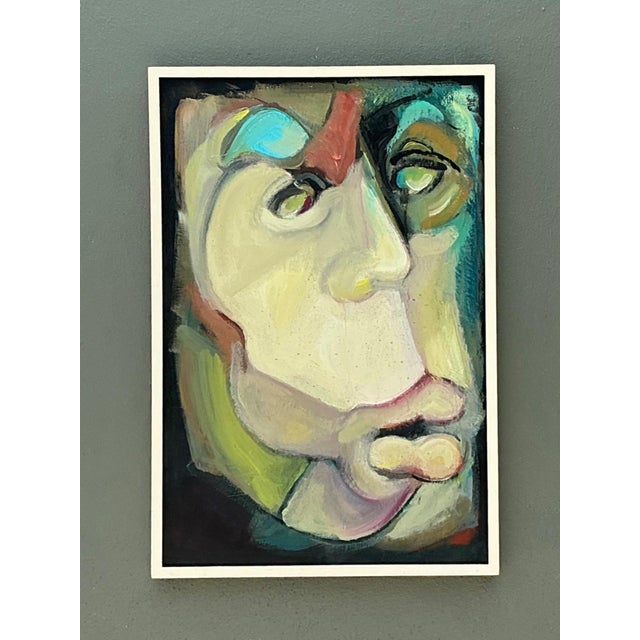 Abstract Expressionist Oil Painting on Canvas For Sale - Image 14 of 18