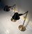 Brand New with Tags. Ralph Lauren Adjustable Antique Brass Table Lamps. Set of 2.