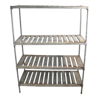 3 Industrial Shelf Units For Sale