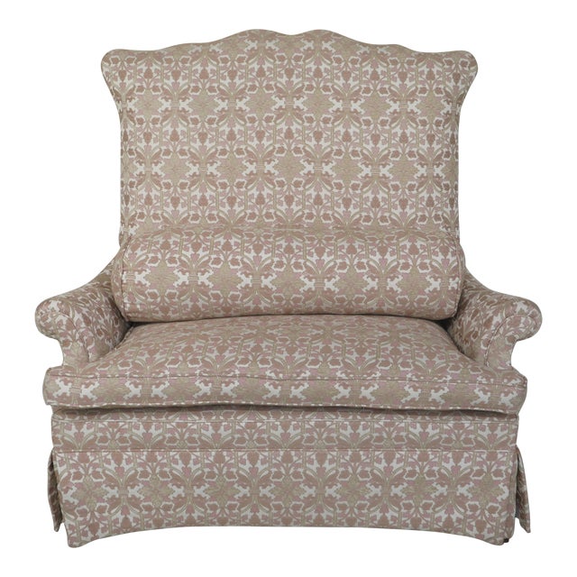 Custom Upholstered High Back Clean Loveseat Chairish