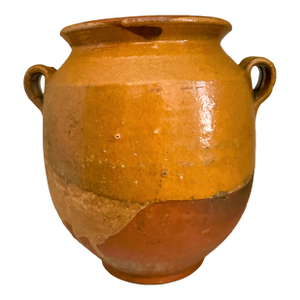 Vintage French Terracotta Confit Pot