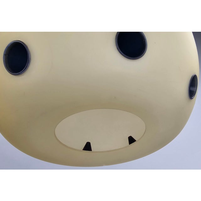 Blue Italian Glass Pendant Lamp by Rodolfo Dordoni, 1980s For Sale - Image 8 of 9