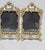 Victorian Antique Rococo Cast Brass Portrait Frames Hinged Pair For Sale - Image 3 of 6