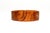 Art Deco Vintage Art Deco Carved Bakelite Amber Orange Bangle Bracelet, 1930's For Sale - Image 3 of 15