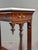 19th Century Napoleon III Mahogany and White Marble Console Table For Sale - Image 6 of 13