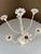 Shabby Chic Vintage Shabby Chic Seven-Arm Metal Candelabra For Sale - Image 3 of 7