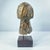 Early 20th Century Early 20th Century Zimba Wooden Head on Custom Stand For Sale - Image 5 of 7