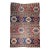 19th Century Caucasian Kazak Kilim, Geometric Pattern, Wool Flatweave, Blue & Green, 7' X 12' For Sale