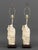 James Mont Style Figural Ceramic Table Lamps, Pair For Sale - Image 13 of 14