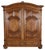 Baroque Wardrobe in Oak, 1750s For Sale