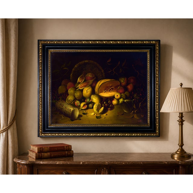 Antonio Celli, Still Life, 1980s, Oil on Canvas, Framed For Sale - Image 6 of 7