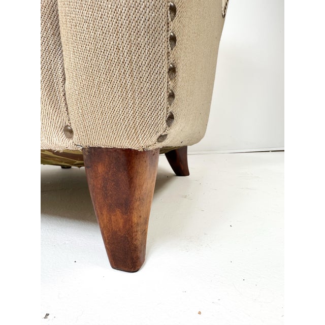 Wood 1950's Swedish Lounge Chair by Olle Sjögren For Sale - Image 7 of 10