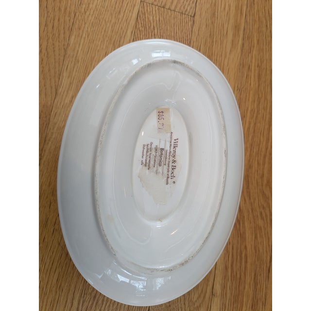 Villeroy & Boch Late 20th Century Villeroy & Boch Botanica Sauce Gravy Boat W/ Underplate For Sale - Image 4 of 8