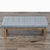 Mid-Century Modern West Elm Button Tufted Mid-Century Bench For Sale - Image 3 of 9