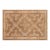 Fine Antique Indian Amritsar Tan Background Rug For Sale