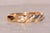 Gold The Falling For: Twisted Yellow Gold Band with Natural Diamonds For Sale - Image 8 of 11