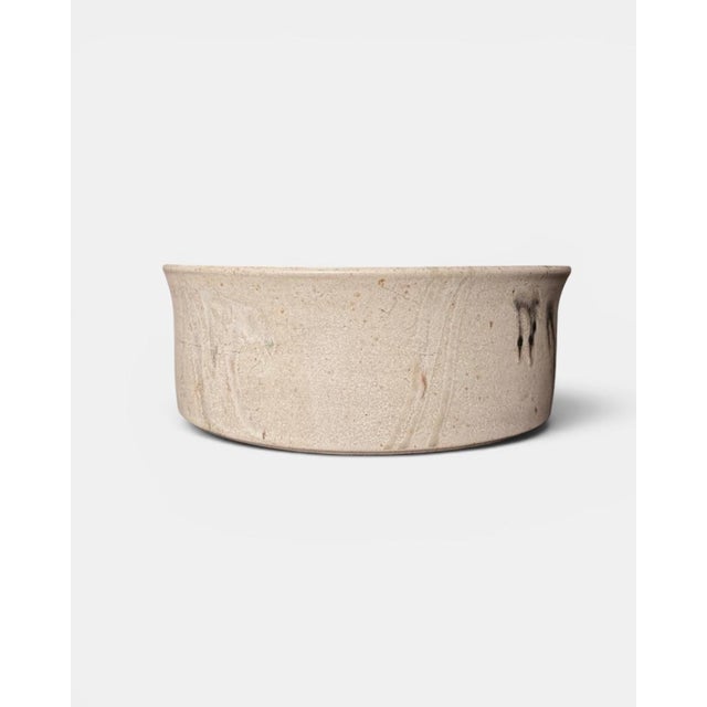 Mid-Century Modern Vintage Danish Stoneware Bowl, 1960s For Sale - Image 3 of 10