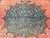 19th Century Oversized Persian Khorassan Rug, Hand-Knotted Wool, Floral Pattern, Red & Blue, 11x16 For Sale - Image 17 of 18