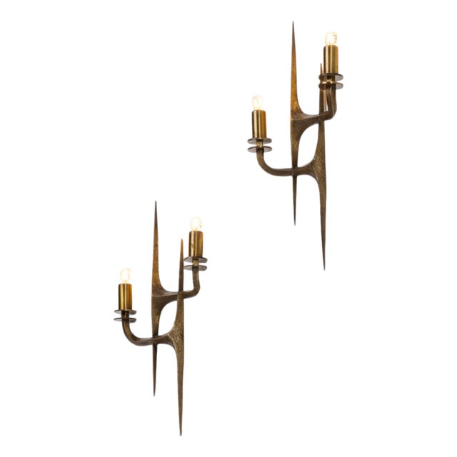 Sconces by Angelo Brotto for Esperia, Italy, 1970s, Set of 2 For Sale