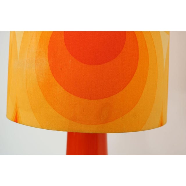 Goldenrod Vintage German Floor Lamp from Doria Leuchten, 1970s For Sale - Image 8 of 18