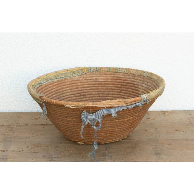 Traditional Antique Wabi Sabi Harvest Bowl For Sale - Image 3 of 8
