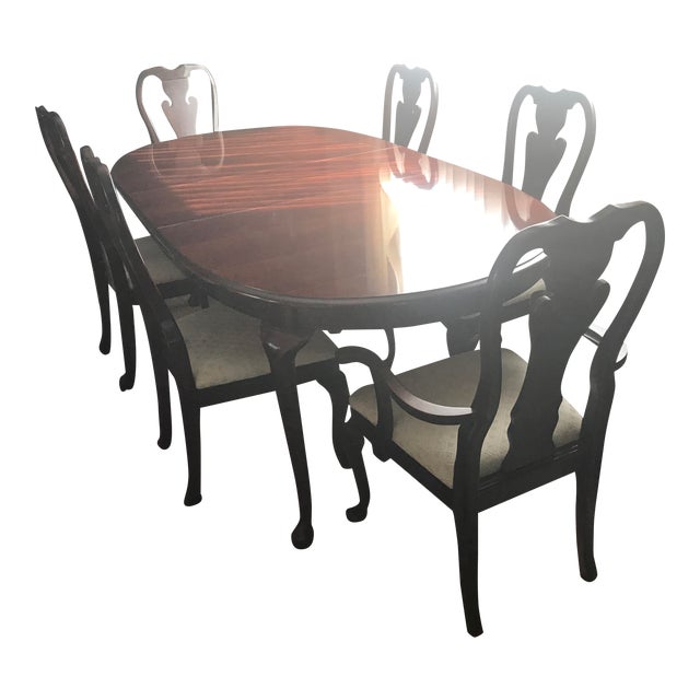 Thomasville Queen Anne Dining Room Set | Chairish (640 x 640 Pixel)