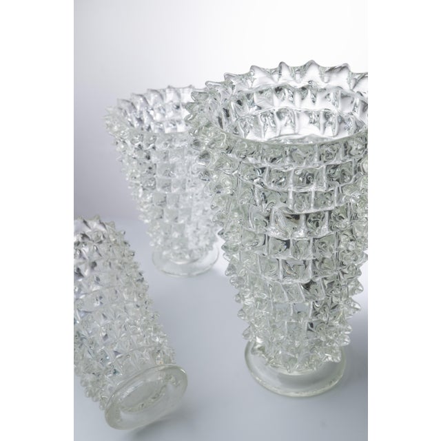 Large Rostrato Vase in Murano Glass by Ercole Barovier for Barovier & Toso, 1940s For Sale - Image 9 of 10