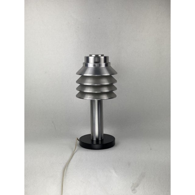 Aluminum Table Lamp by H. A. J. for Markaryd, 1960 For Sale - Image 4 of 18