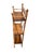 Early 20th Century Victorian English Burnt Bamboo Bookshelf For Sale - Image 14 of 16