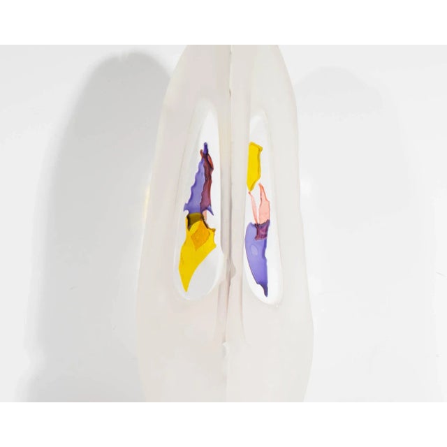 Contemporary Art Glass Sculpture Signed by Artist Michael Zelenka For Sale - Image 3 of 7