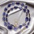 Necklace of Transparent Blue Iolite Goldy Accents For Sale In Raleigh - Image 6 of 6