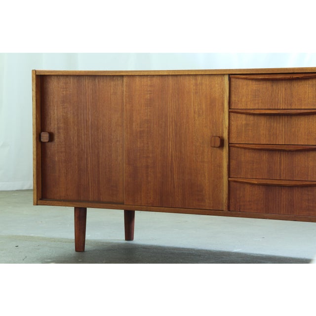 Mid-Century Danish Lowboard in Teak, 1960s For Sale - Image 14 of 18