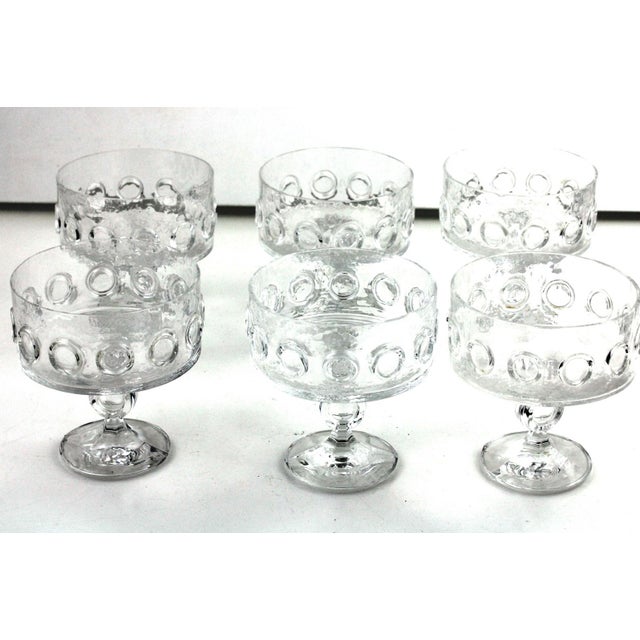 1960s Vintage Glass Bowls by Riedel, 1960s, Set of 6 For Sale - Image 5 of 9