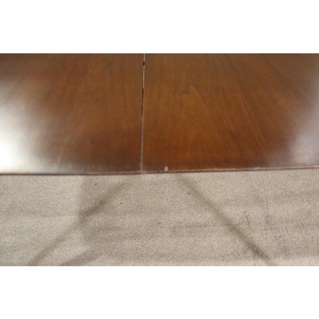 Mid-Century Dining Table W/ Leaf For Sale - Image 11 of 12