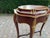 1900s French Louis XVI Mahogany Marble Side Table For Sale - Image 16 of 17