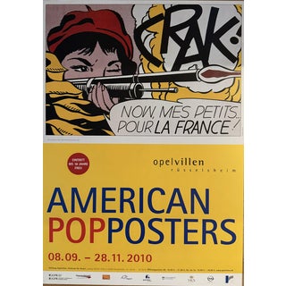 Crack! Poster Print after Roy Lichtenstein For Sale