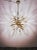 Gold Sputnik 24 Brass Lights with Murano Glass For Sale - Image 8 of 13