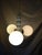 Manufacturer: The lamp is often identified as a work by Orion (Austria). Material: It features a white lacquered frame...