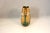 Antique Handcrafted Bohemian Art Glass Green Glass & Gold Gilt Vase With Enamel Flowers For Sale In West Palm - Image 6 of 11